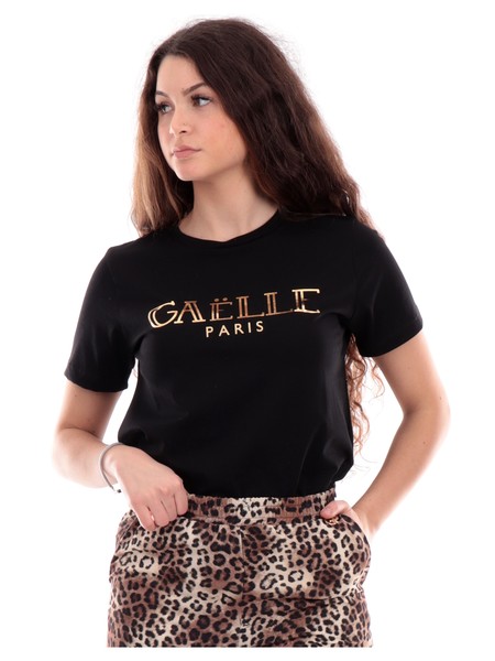 t-shirt-gaelle-nera-da-donna-gaabw00343