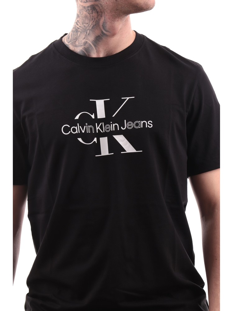 t-shirt-calvin-klein-nera-da-uomo-disrupted-outline-j30j325190