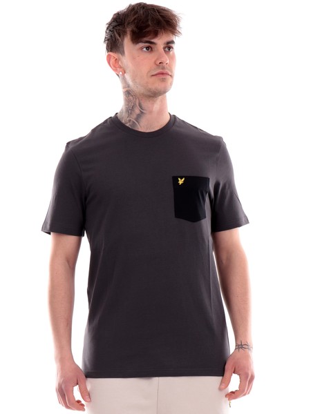 t-shirt-lyle-and-scott-grigia-da-uomo-con-taschino-ts831vog