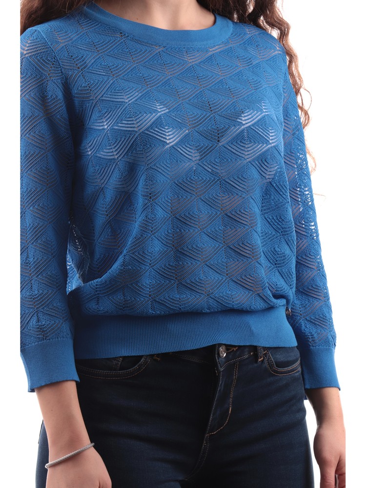 maglia-yes-zee-blu-da-donna-traforata-a-rombi-knitted-m437bz000