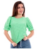 t-shirt only verde da donna 15315587 