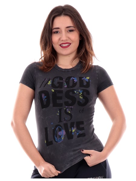 t-shirt-deha-grigia-da-donna-marmorizzata-d027921