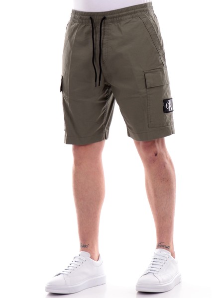 shorts-cargo-calvin-klein-jeans-verdi-da-uomo-j30j325138