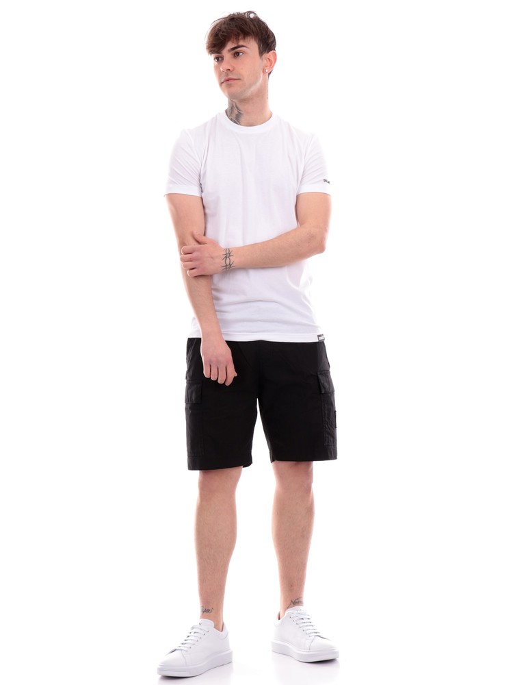 t-shirt-dsquared-bianca-da-uomo-logo-stampato-d9m205190