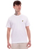 t-shirt lyle & scott bianca da uomo ts400vog 