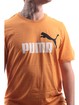 t-shirt-puma-arancione-da-uomo-586759