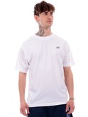 t-shirt new balance bianca da uomo mt41509 