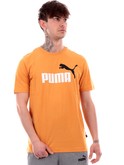 t-shirt puma arancione da uomo 586759 