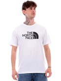 t-shirt the north face bianca da uomo easy nf0a87n5 