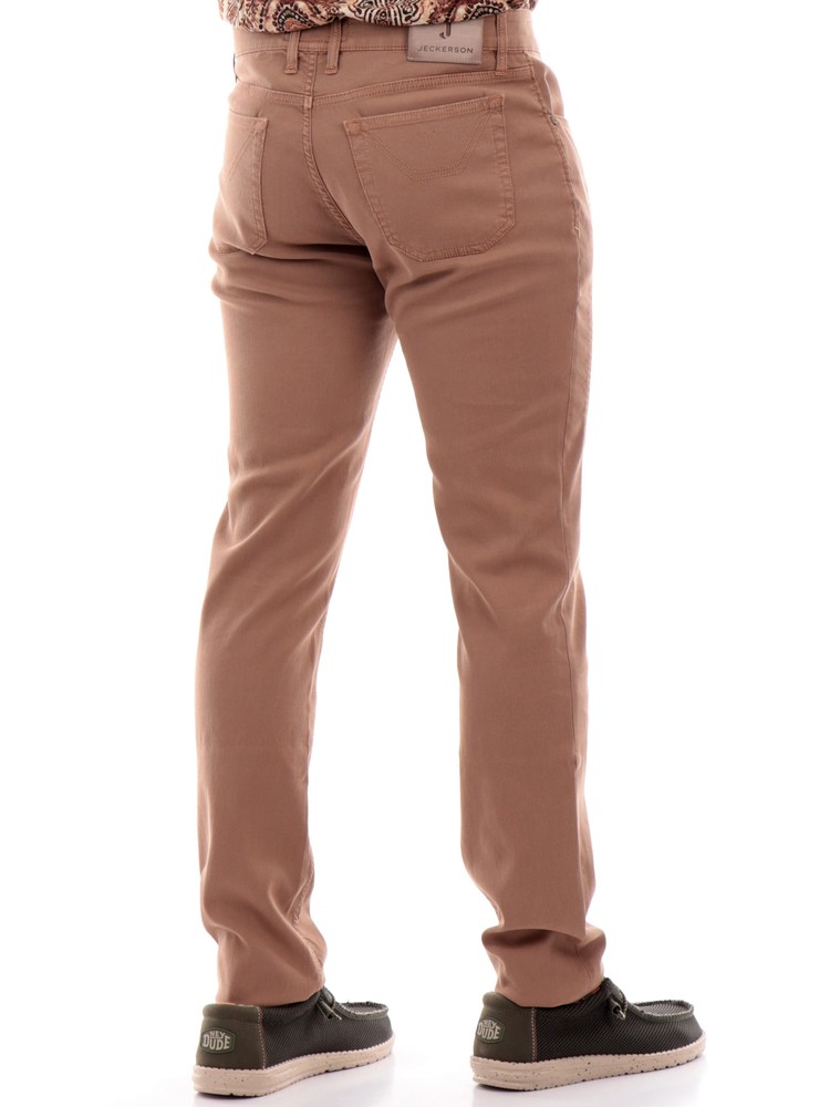 pantaloni-jeans-jeckerson-marroni-da-uomo-cotone-piquet-uppa077piqu001