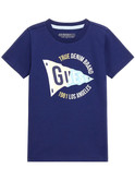 t-shirt guess blu da bambino n4gi01k8hm4 