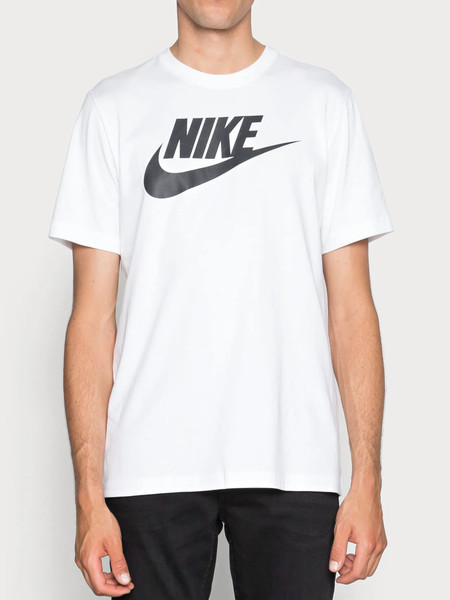 t-shirt-nike-bianca-tee-icon-futura-da-uomo