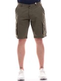 bermuda impure uomo cargo shorts verdi militari cgs3027 