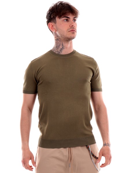 t-shirt-gianni-lupo-verde-militare-da-uomo-a-costine-gl510ss24